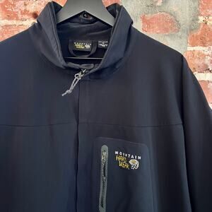 Mountain Hardwear Men's Black Conduit Softshell Jacket XL 26x29